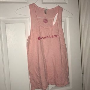 Pink Pure Barre tank